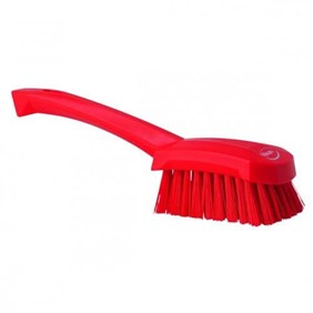 Vikan Washing Brush with short Handle, 270 mm, Hard, 41924