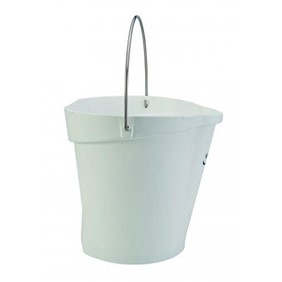 Vikan Hygiene Bucket, 12 Litre(s), White 56865