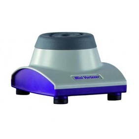 Heathrow Scientific LLC Vortex Mixer, Mini, grey/purple HS120567