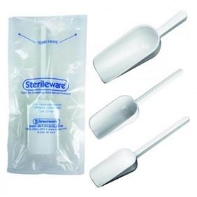 BEL-ART-Sampling scoop, PS sterile, white, 125 ml pack of 100 Bel-Art Products H36904-0000VE100
