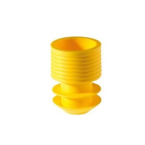 Stoppers, 16-17 mm, yellow, Pack of 1000