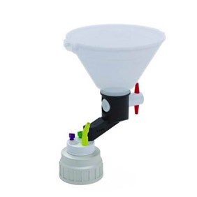 Bohlender b.safe Waste Cap B53 with Funnel 2x UNF1/4", 1x M  353-35