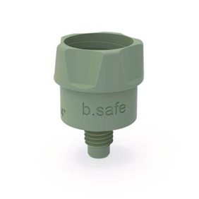 Bohlender b.safe Adaptor for capillary connection UNF 1/4" M  615-20