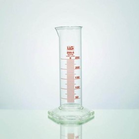 Measuring Cylinders 50ml Low Form Class B Pack of 2 LLG Labware 4686213