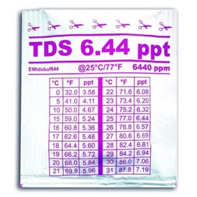 Water-i.d. TDS calibration-solution "6.44 ppt TDS" EMTDSBUF644-20-2