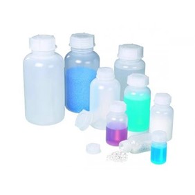 Burkle Wide neck bottle 50 ml LDPE, transparent, with 0318-0050