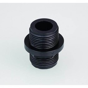 Burkle cylindrical R 3/4? thread connection, black, PP 0600-0150