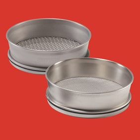Fritsch Test sieve, 200 x 50 mm mesh size 8 mm stainless 30.1400.03