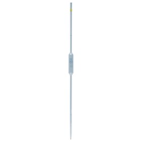 Poulten & Graf Bulb pipette 100 ml, 2 marks Cl. AS, KB, clear 1.232-51-02