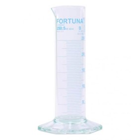 Poulten and Graf Measuring Cylinder 10:1ml 1.320-37-04