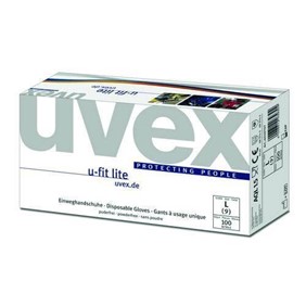 Disposable Gloves U-Fit Lite Size L 6059709 Uvex