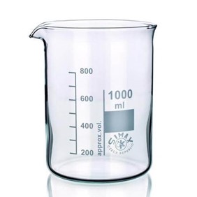 Bohemia Cristal Beakers 400 ml, low form, boro 3.3 632417010400