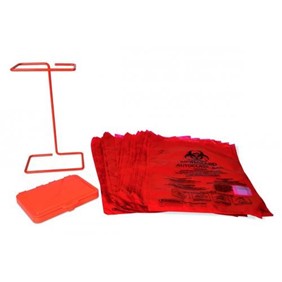 Bel-Art Products Bench-Top Biohazard Bag Holder Kit F13193-0500
