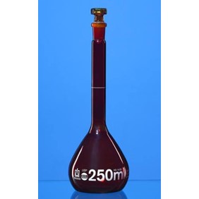 BRAND Volumetric flask, 500 ml, NS 19/26 37470