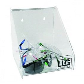 LLG Labware Dispenser Box Acrylic Glass Wall Mount 6286593