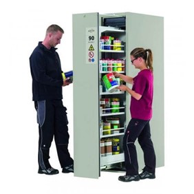 asecos Safety cabinet type 90, V-MOVE-90 VDAC 35034-005