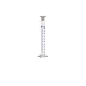 Hirschmann Laborgerate Mixing cylinder 50 ml, cl. A KB Confirmed, DURAN, 2340175