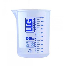 LLG Labware Beaker 100ml Low Form PP 9013672