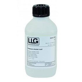LLG Labware Potassium Chloride Solution 3Mol/L 250ml 9041371