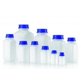 Kautex Textron Square Reagent Bottles Wide Neck PE-HD 310-73095