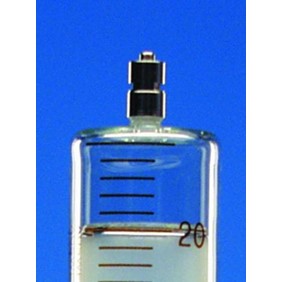 Poulten and Graf All-Glass Syringes Cap 5ml Glass Cone 7.102-33