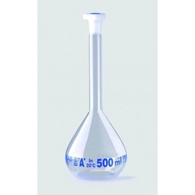 ISOLAB Volumetric Flask 500ml Clear 013.01.500