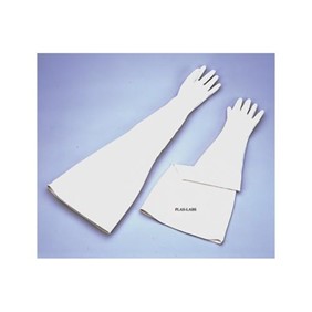 Hypalon Glovebox Gloves Size 10 Plas-Labs 800-GH/10