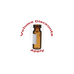 Chromacol 2ml Snap Cap Vial with Write on Patch 2-RV(A)